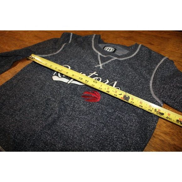 OTS Adult LG NBA Toronto Raptors Basketball Lightweight Long Sleeved Sweatshirt - Picture 9 of 11